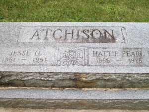Jesse O. and Hattie Pearl Atchison