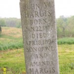 Hargis, John W. (Son of W. L. and Amanda Hargis)