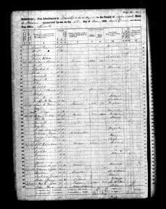 1860 Census Page 4