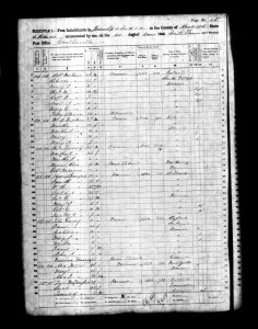 1860 Randolph County Illinois Census – Page 16
