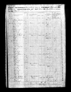 1860 Randolph County Illinois Census – Page 19