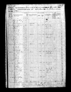 1860 Randolph County Illinois Census – Page 21