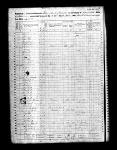 1860 Randolph County Illinois Census – Page 26