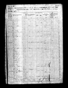 1860 Randolph County Illinois Census – Page 31
