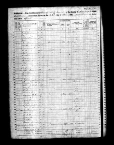 1860 Randolph County Illinois Census – Page 32