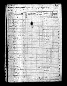 1860 Randolph County Illinois Census – Page 33