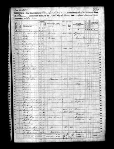 1860 Randolph County Illinois Census – Page 35