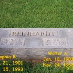 Reinhardt, Sophia B. and Walter A.