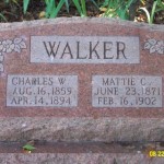 Walker, Charles W. & Mattie C.