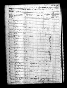 1860 Randolph County Illinois Census – Page 54
