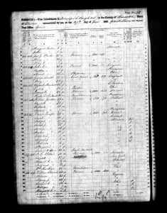 1860 Randolph County Illinois Census – Page 58