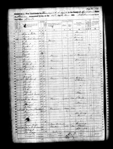 1860 Randolph County Illinois Census – Page 64