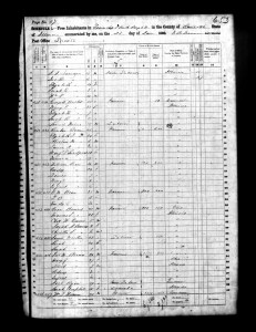 1860 Randolph County Illinois Census – Page 67