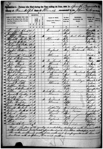 1850 Randolph County Mortality Schedule p. 133