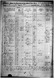 1850 Randolph County Mortality Schedule p. 135